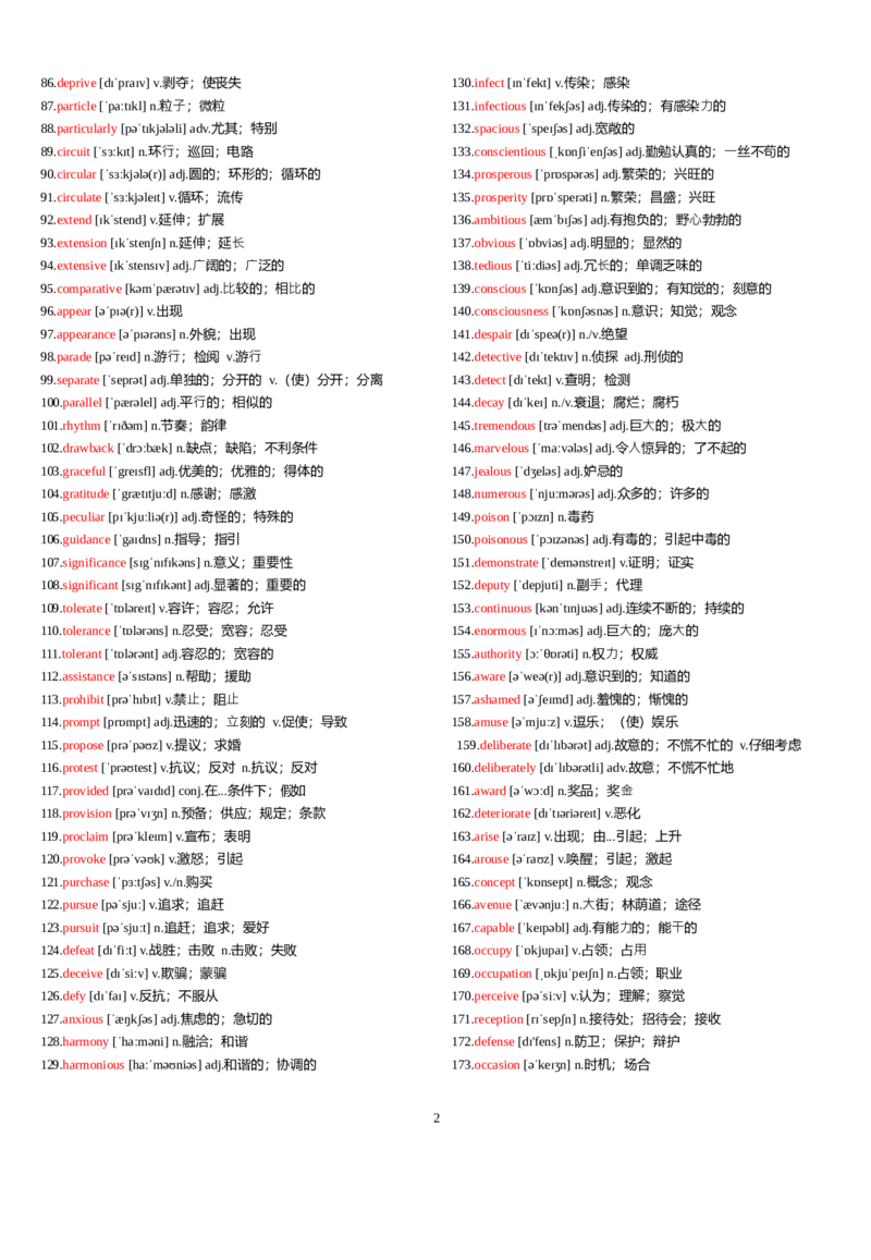 四级1500核心词有音标_英语四六级整合_英语四六级真题版本一此版本可作为补充_大学英语CET4_X0_02-高频词汇+答题卡
