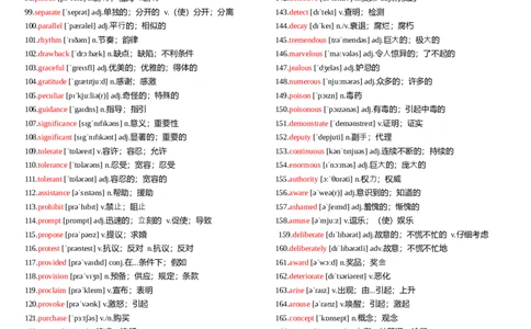 四级1500核心词有音标_英语四六级整合_英语四六级真题版本一此版本可作为补充_大学英语CET4_X0_02-高频词汇+答题卡