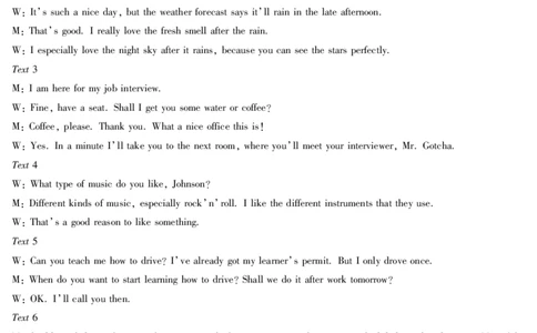 英语答案(1)_2023年10月_0210月合集_2024届陕西省天一大联考高三上学期10月阶段性测试（一）_陕西省天一大联考2024届高三上学期10月阶段性测试（一）英语