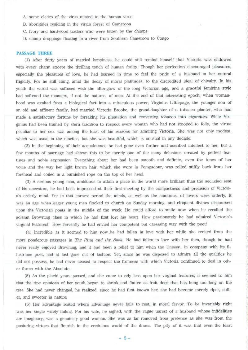 Modeltest5​_2025专四专八真题及备考资料_2009-2024专八真题+备考资料_24专八预测押题卷_专八押题卷7套_第5套预测+解析+听力