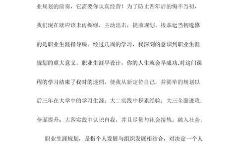 大学生职业生涯规划书(电子信息科学与技术)_E6-职业规划_59电子信息、应电专业
