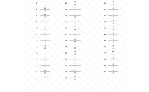 分数加减混合第91~100篇（初级）答案_编码0121-6年级数学口算计算_口算题（适合5年级）_分数-加减混合（280篇）_（分数）加减混合初级（100篇）