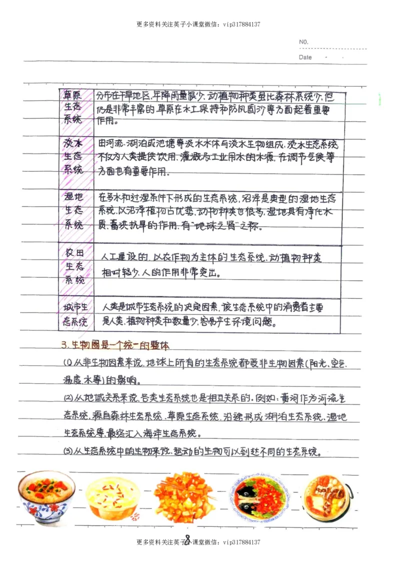 9）中考生物状元笔记（154页）_赠送小初高学霸笔记等_赠_中考状元笔记