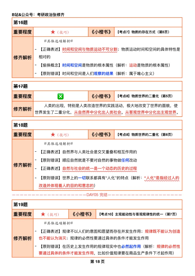 26考研_肖一千题背诵手册修齐带刷营DAY06_2025专四专八真题及备考资料_肖秀荣押题汇总_11张修齐十页纸_26张修齐肖1000题带刷笔记