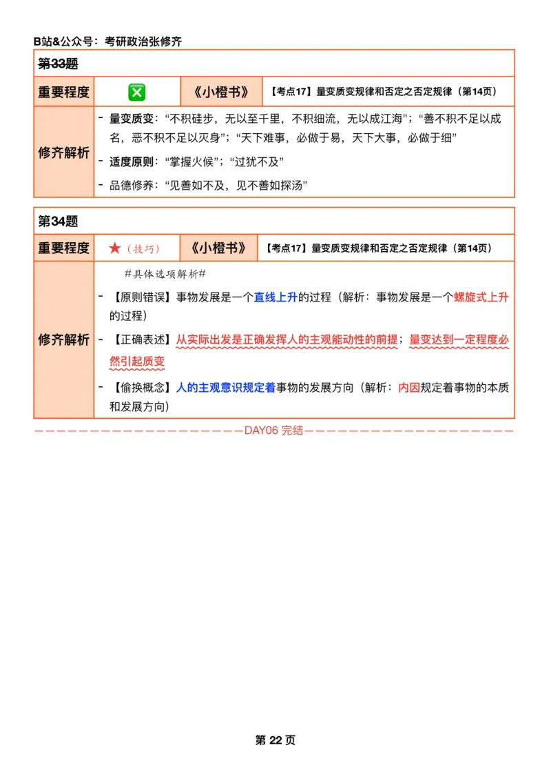 26考研_肖一千题背诵手册修齐带刷营DAY06_2025专四专八真题及备考资料_肖秀荣押题汇总_11张修齐十页纸_26张修齐肖1000题带刷笔记