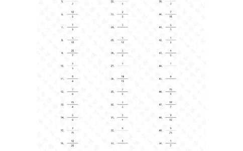 分数除法第41~60篇（初级）答案_编码0121-6年级数学口算计算_口算题（适合6年级）(1)_分数-除法（200篇）_（分数）除法初级（100篇）