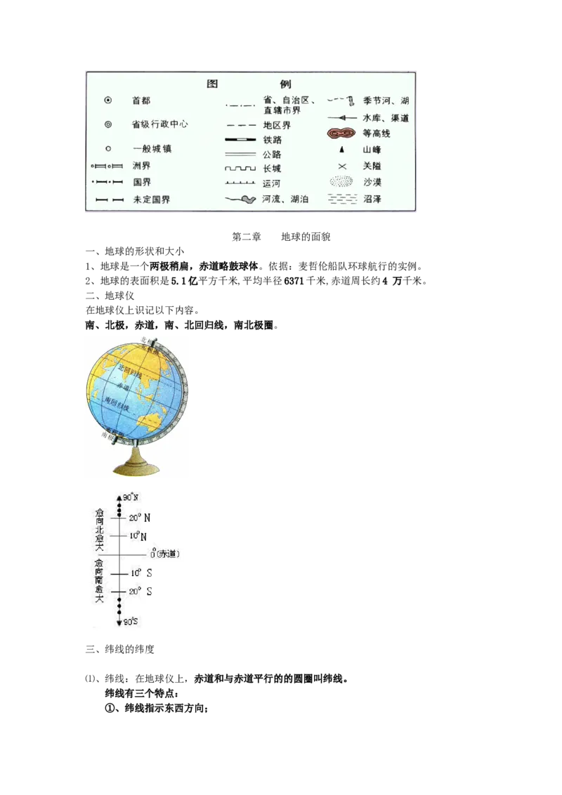 品优教学2018年中考地理复习提纲(精品)_赠送小初高学霸笔记等_小初高知识点_小初高知识点_中考地理知识点