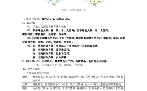 品优教学2018年中考地理复习提纲(精品)_赠送小初高学霸笔记等_小初高知识点_小初高知识点_中考地理知识点