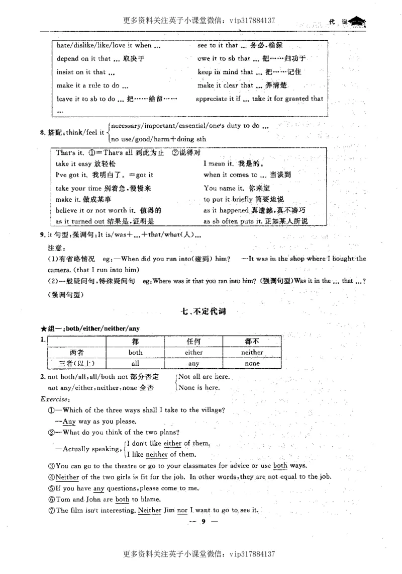 英语状元笔记高中-340页_赠送小初高学霸笔记等_赠_高考状元笔记
