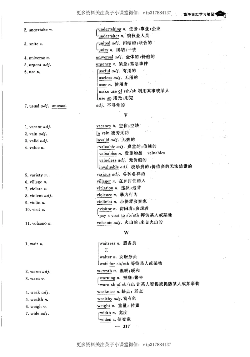 英语状元笔记高中-340页_赠送小初高学霸笔记等_赠_高考状元笔记
