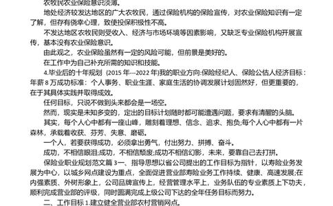 保险业职业规划范文_E6-职业规划_94其他专业