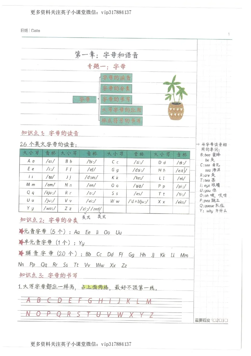 英语小学学霸笔记_赠送小初高学霸笔记等_赠_小学学霸笔记