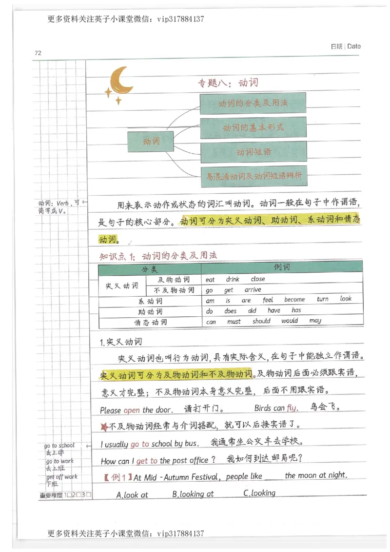 英语小学学霸笔记_赠送小初高学霸笔记等_赠_小学学霸笔记