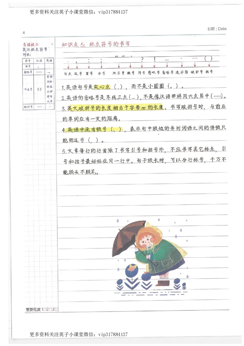 英语小学学霸笔记_赠送小初高学霸笔记等_赠_小学学霸笔记