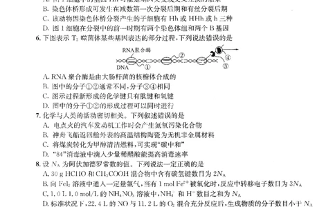 2023届四川省成都市高三下学期高考专家联测卷（四）丨理综_2024年2月_01每日更新_14号_2023届四川省成都市2023届高三高考专家联测卷（四）全科