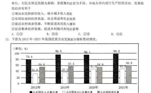 浙江省A9协作体2023-2024学年高三暑假返校联考政治(1)_2023年8月_028月合集_2024届浙江省A9协作体高三上学期暑假返校联考