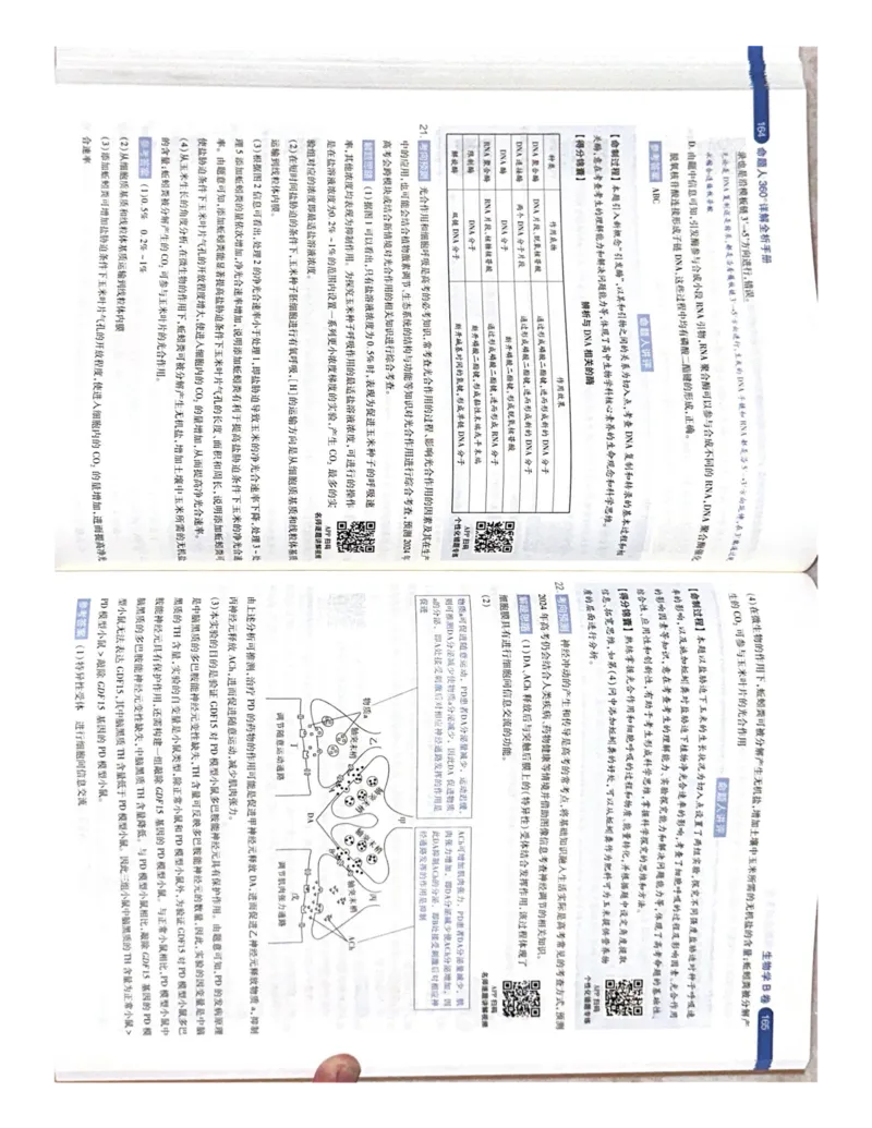 生物AB卷答案_2024高考押题卷_12024天星全系列_黑龙江版_生物