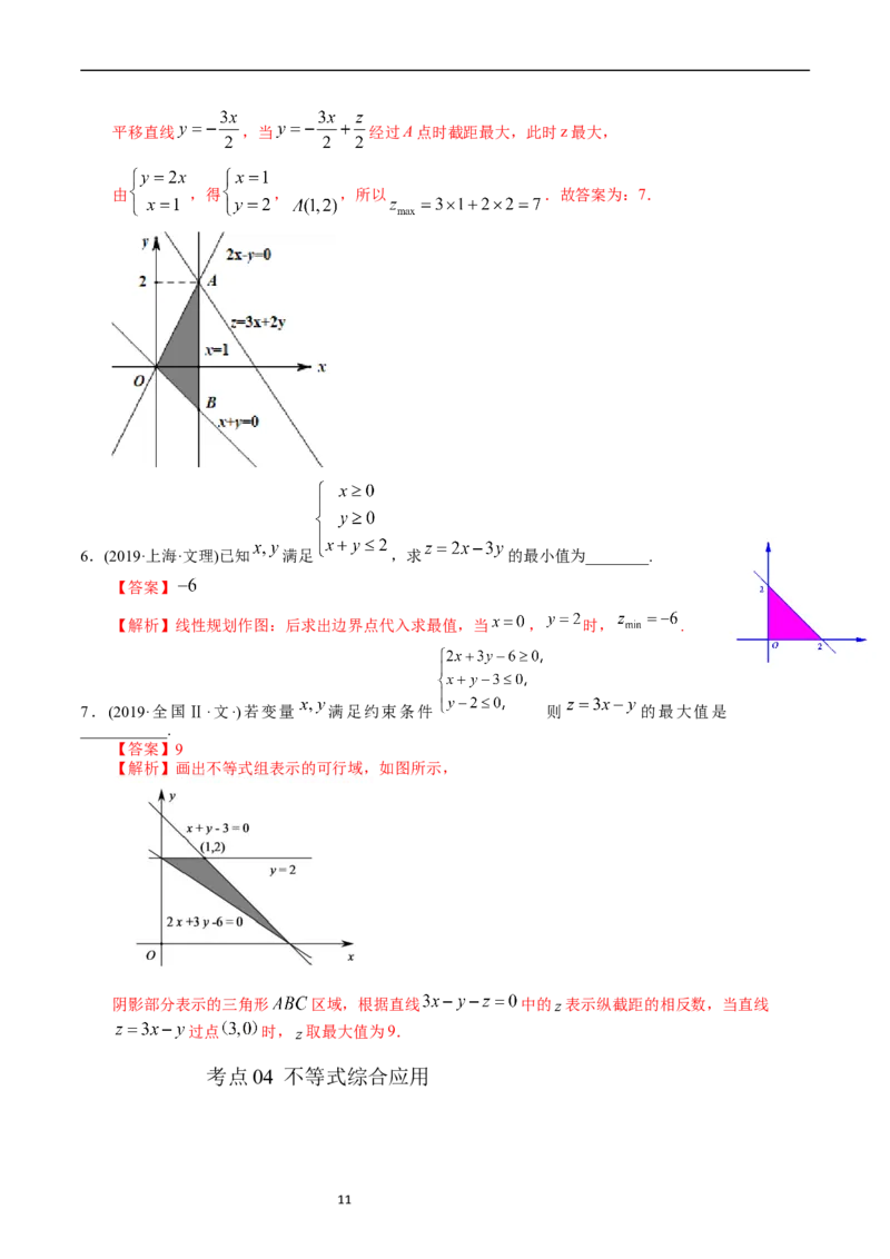 专题13不等式（解析版）_赠送：2008-2024全套高考真题_高考数学真题_送高考数学五年真题(2019-2023)分项汇编（全国通用）