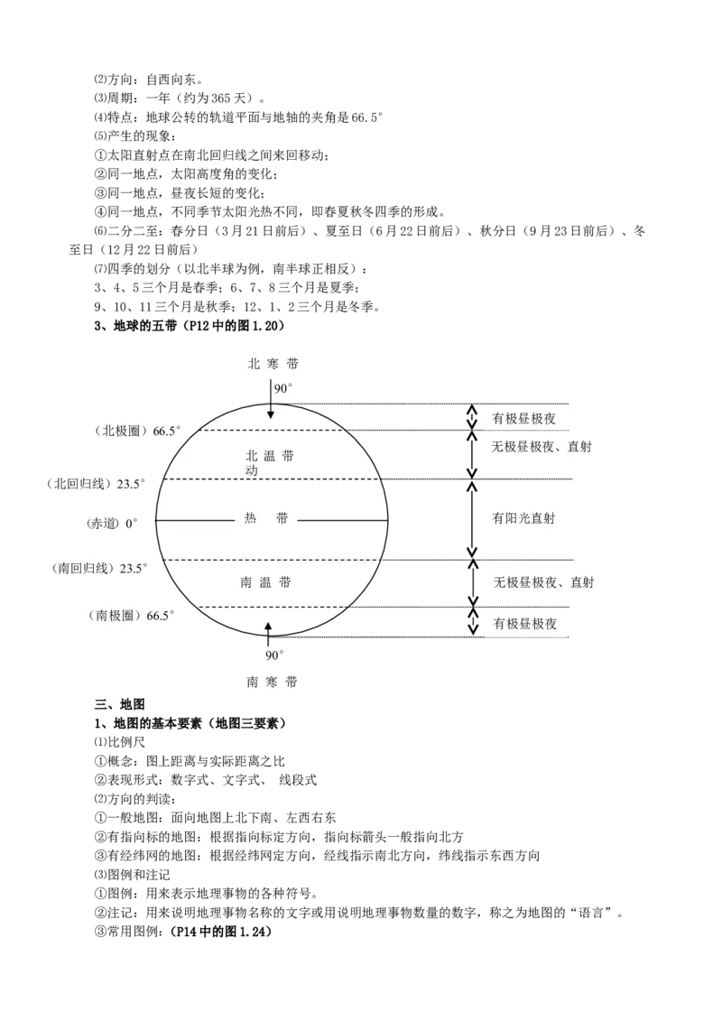 品优教学初中地理知识点汇总(人教完整版)_赠送小初高学霸笔记等_小初高知识点_小初高知识点_中考地理知识点