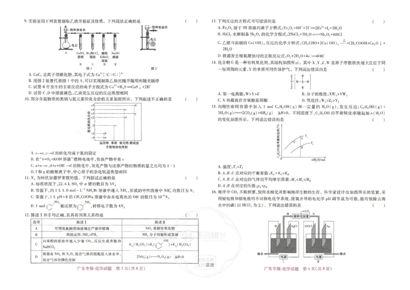 王后雄高考押题预测卷2024广东专版_2024高考押题卷_22024王hou雄_16王后雄押题_2024年王后雄高考押题预测卷（广东专版）