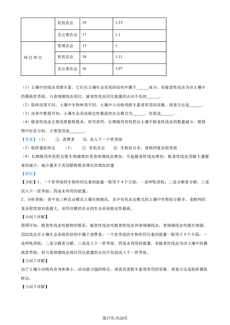 精品解析：广东省六校（东莞中学、广州二中、惠州一中、深圳实验、珠海一中、中山纪念中学）2023-2024学年高三上学期第一次联考生物试题（解析版）_2023年8月_01每日更新_15号