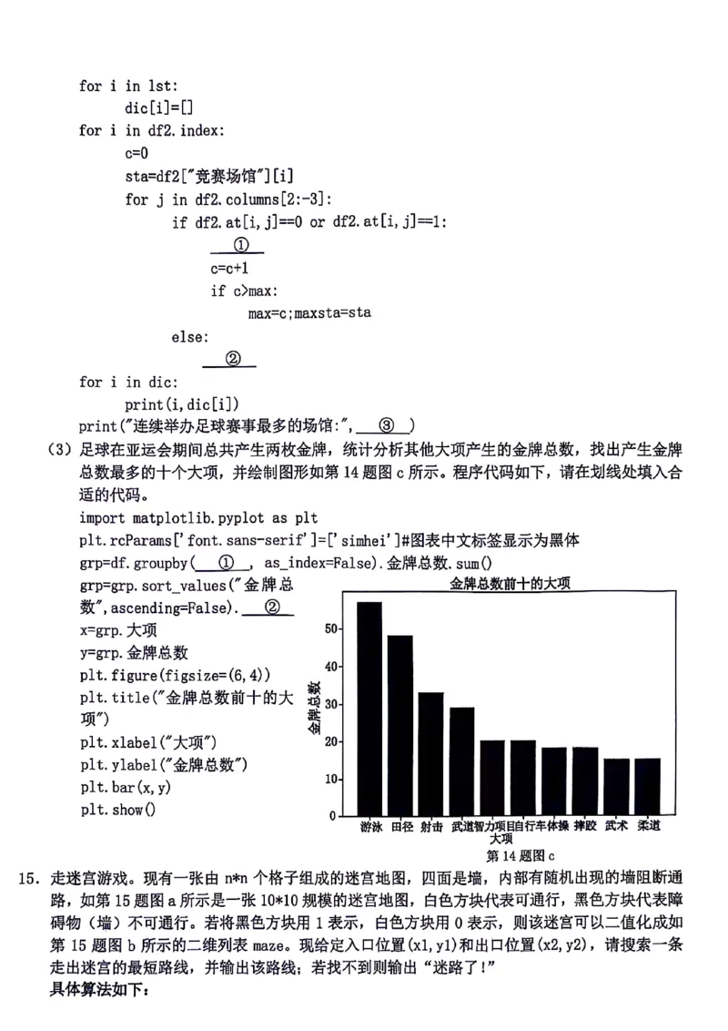 2024届浙江省Z20名校联盟高三第三次联技术(1)_2024年5月_025月合集_2024届浙江省Z20名校联盟高三第三次联考