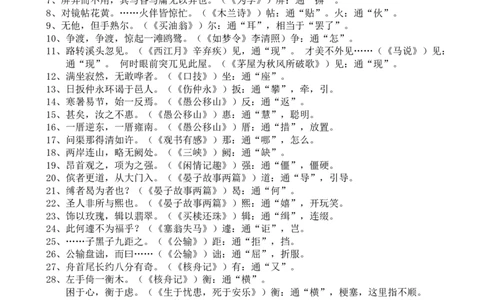 品优教学人教版初中语文文言文知识点归纳_赠送小初高学霸笔记等_小初高知识点_小初高知识点_中考语文知识点