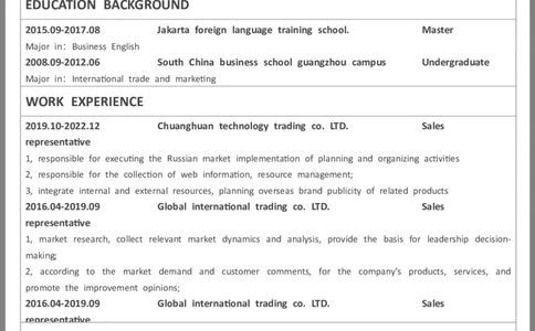 2高端简洁英文CV简历(59)_各类简历_简历模板(1)_英文简历模版86套2025版_