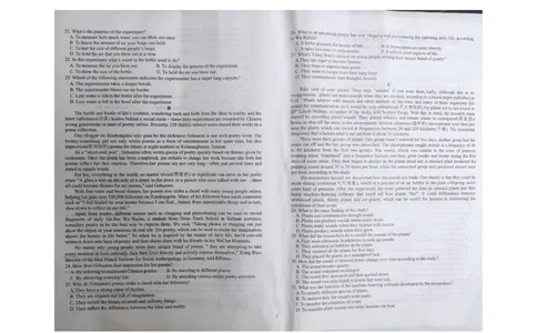 江西省九校联盟2023-2024学年高三上学期8月联合考试英语(1)_2023年8月_028月合集_2024届江西省九校联盟高三上学期8月联合考试（全科）