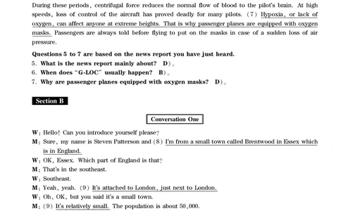四级通关模拟卷第二套&mdash;答案详解_英语四六级整合_英语四六级真题版本一此版本可作为补充_大学英语CET4_X0_03-四级模拟题_四级模拟题1-5套（赠送）_四级通关模拟卷（2）