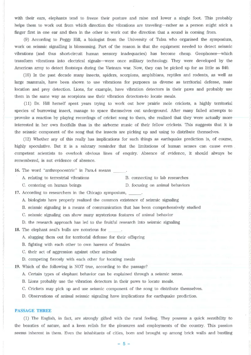 Modeltest6​_2025专四专八真题及备考资料_2009-2024专八真题+备考资料_24专八预测押题卷_专八押题卷7套_第6套预测+解析+听力