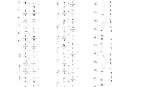 分数除法第1-20篇_编码0121-6年级数学口算计算_口算题（适合6年级）(1)_分数-除法（200篇）_（分数）除法高级（100篇）