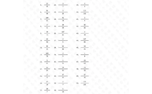 分数加减混合第61-80篇（高级）答案_编码0121-6年级数学口算计算_口算题（适合5年级）_分数-加减混合（280篇）_（分数）加减混合高级2～（80篇）