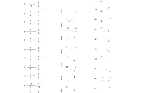 分数乘法第1-10篇_编码0121-6年级数学口算计算_口算题（适合6年级）(1)_分数-乘法（200篇）_（分数）乘法初级（100篇）