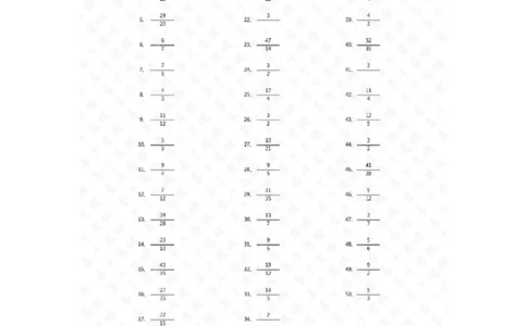 分数加法第21~40篇（初级）答案_编码0121-6年级数学口算计算_口算题（适合5年级）_分数-加法（200篇）_（分数）加法初级（100篇）