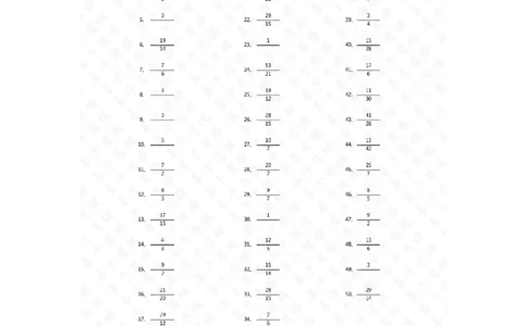 分数加法第21~40篇（初级）答案_编码0121-6年级数学口算计算_口算题（适合5年级）_分数-加法（200篇）_（分数）加法初级（100篇）