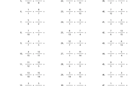 分数乘除混合第1~20篇（高级）_编码0121-6年级数学口算计算_口算题（适合6年级）(1)_分数-乘除混合（100篇）_（分数）乘除混合高级（100篇）