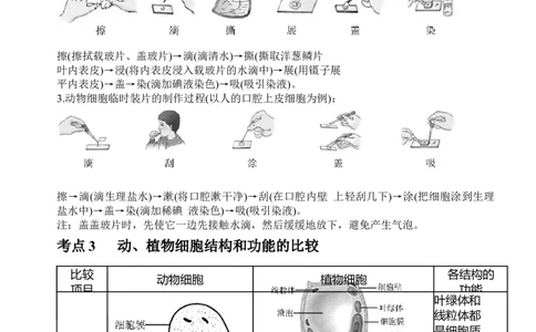 2018年中考生物知识点总结_赠送小初高学霸笔记等_小初高知识点_小初高知识点_中考生物知识点