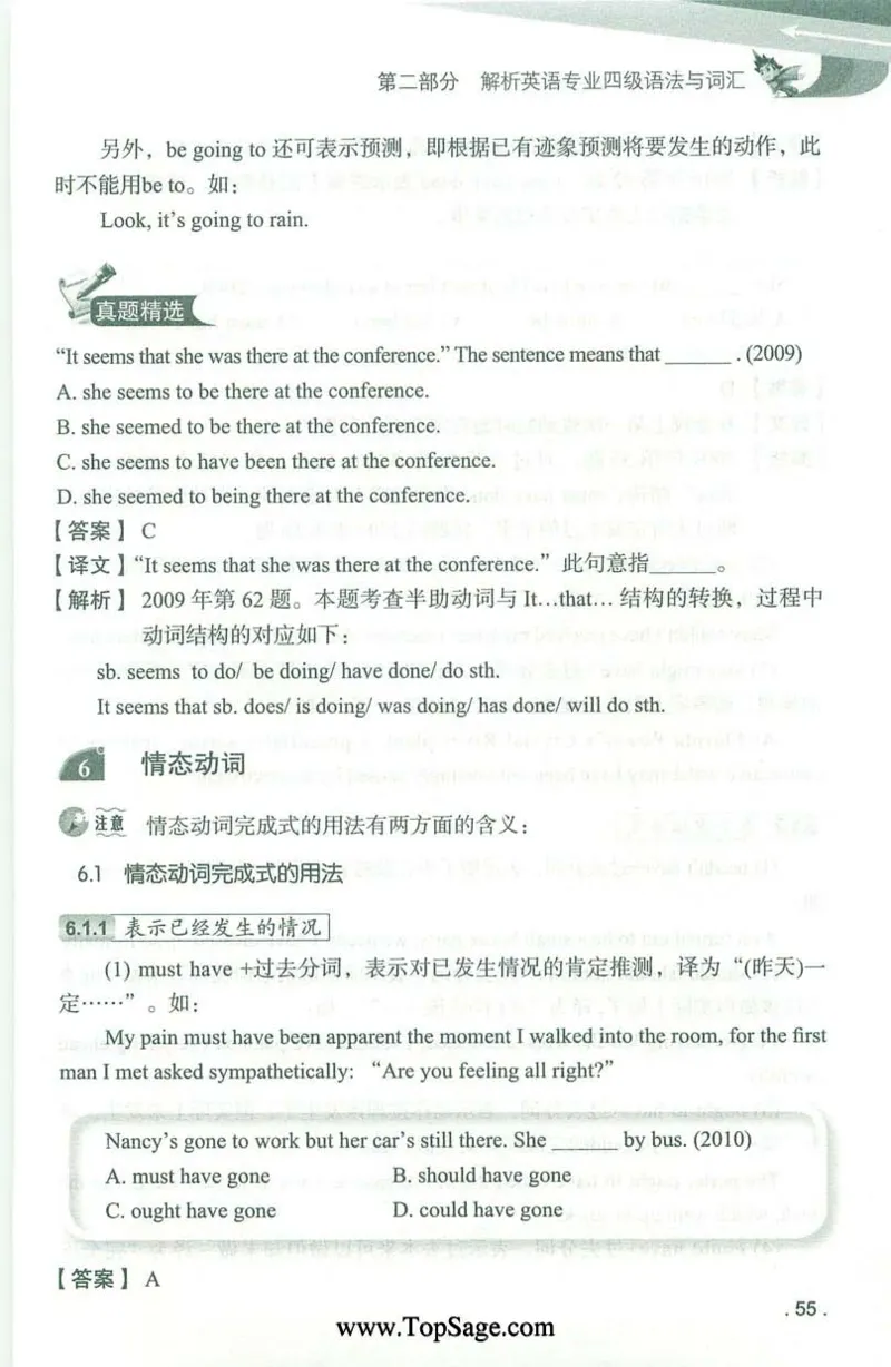 冲击波专业4级语法与词汇_2025专四专八真题及备考资料_2009-2024专四真题+备考资料_2024专四备考资料合辑（电子书）_24专四语法与词汇_2024冲击波系列专四语法与词汇