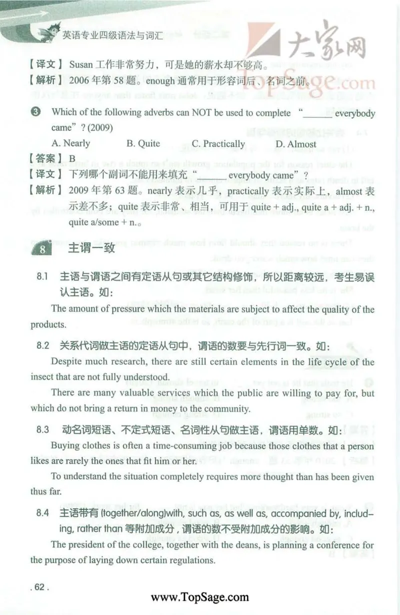 冲击波专业4级语法与词汇_2025专四专八真题及备考资料_2009-2024专四真题+备考资料_2024专四备考资料合辑（电子书）_24专四语法与词汇_2024冲击波系列专四语法与词汇