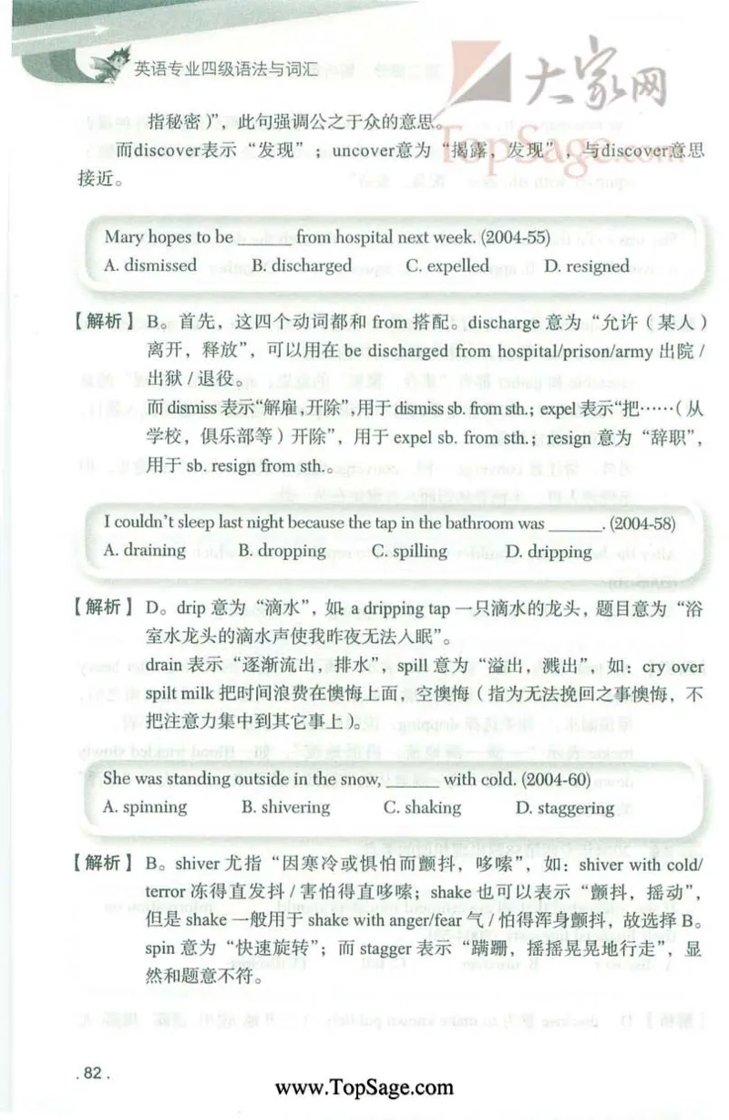 冲击波专业4级语法与词汇_2025专四专八真题及备考资料_2009-2024专四真题+备考资料_2024专四备考资料合辑（电子书）_24专四语法与词汇_2024冲击波系列专四语法与词汇