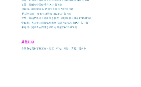 冲击波专业4级语法与词汇_2025专四专八真题及备考资料_2009-2024专四真题+备考资料_2024专四备考资料合辑（电子书）_24专四语法与词汇_2024冲击波系列专四语法与词汇