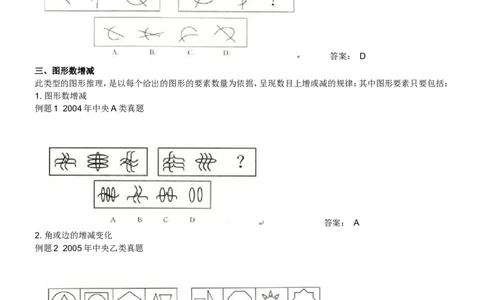 图形推理各类型题目精讲_中储粮笔试通关资料_7.模块专项练习题库_判断推理模块