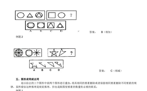 图形推理各类型题目精讲_中储粮笔试通关资料_7.模块专项练习题库_判断推理模块