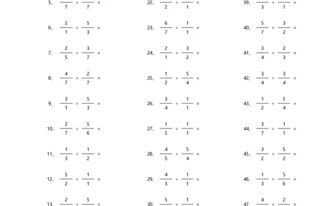分数除法第81~100篇（初级）_编码0121-6年级数学口算计算_口算题（适合6年级）(1)_分数-除法（200篇）_（分数）除法初级（100篇）