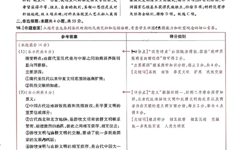 王后雄高考押题预测卷2024山东专版-历史答案_2024高考押题卷_22024王hou雄_（新高考）2024王后雄押题预测卷（分科版）_8.历史