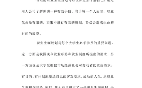 动漫专业大学生职业规划书_E6-职业规划_31动画动漫专业
