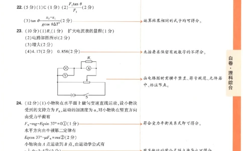白卷答案-理科综合（全国版）_2023高考押题卷_腾远黑白卷（官方只发售理科及新高考版本）_理科版_2023年《腾远高考黑白卷》理科综合（全国版）