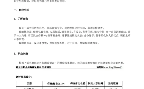 广告专业学生的职业生涯规划_E6-职业规划_16广告专业(1)