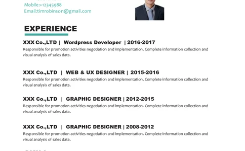 2高端简洁英文CV简历(51)_各类简历_简历模板(1)_英文简历模版86套2025版_